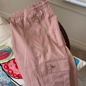 Jaanuu joggers Large pink with gold details